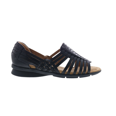 Comfortiva Putnam CT0037001 Womens Black Leather Slip On Loafer Flats Shoes