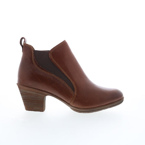 Comfortiva Bailey CT0040305 Womens Brown Leather Ankle & Booties Boots