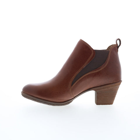 Comfortiva Bailey CT0040305 Womens Brown Leather Ankle & Booties Boots