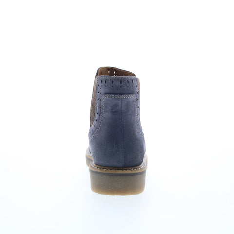 Comfortiva Raya CT0047207 Womens Blue Wide Suede Chelsea Boots