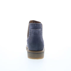 Comfortiva Raya CT0047207 Womens Blue Wide Suede Chelsea Boots