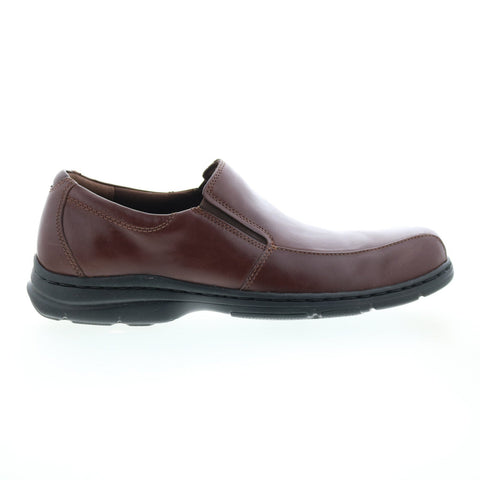 Dunham Blair DAA01BR Mens Brown Narrow Loafers & Slip Ons Casual Shoes