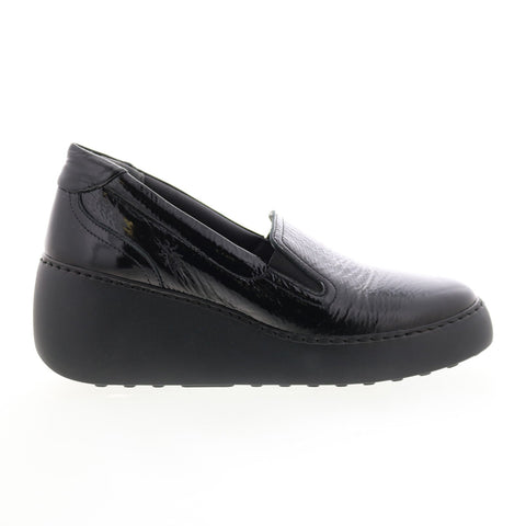 Fly London Deca DECA459FLY-010 Womens Black Loafers & Slip Ons Casual Shoes