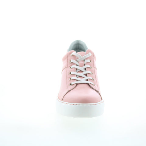 Fly London Delf DELF580FLY-015 Womens Pink Leather Lifestyle Sneakers Shoes