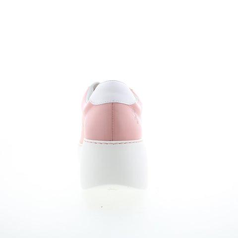 Fly London Delf DELF580FLY-015 Womens Pink Leather Lifestyle Sneakers Shoes