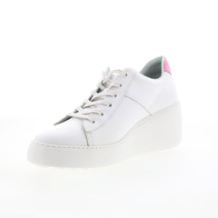 Fly London Delf DELF580FLY-013 Womens White Leather Lifestyle Sneakers Shoes