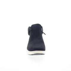 Easy Spirit Elin 3 SEELIN3 Womens Black Suede Zipper Casual Dress Boots