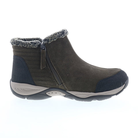 Easy Spirit Elinot 9 SEELINOT9 Womens Green Extra Wide Casual Dress Boots