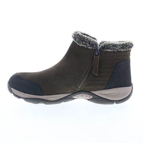 Easy Spirit Elinot 9 SEELINOT9 Womens Green Extra Wide Casual Dress Boots