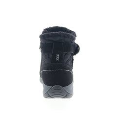 Easy Spirit Elk SEELK Womens Black Nubuck Zipper Casual Dress Boots