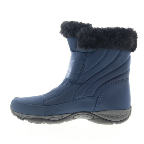 Easy Spirit Eminee 2 SEEMINEE2 Womens Blue Canvas Casual Dress Boots