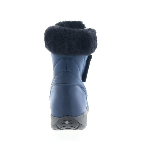 Easy Spirit Eminee 2 SEEMINEE2 Womens Blue Canvas Casual Dress Boots