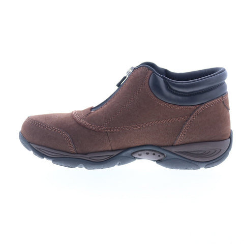 Easy Spirit Enclose SEENCLOSE Womens Brown Extra Wide Ankle & Booties Boots