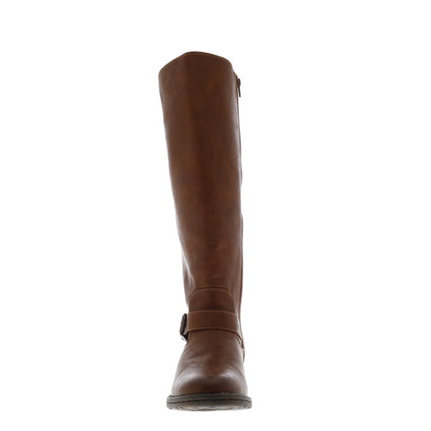 Eurosoft Selden ES0007305 Womens Brown Suede Zipper Knee High Boots