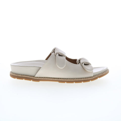 Eurosoft Golden ES0034411 Womens Beige Nubuck Slip On Slides Sandals Shoes