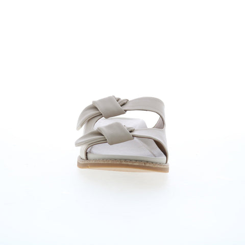 Eurosoft Golden ES0034411 Womens Beige Nubuck Slip On Slides Sandals Shoes