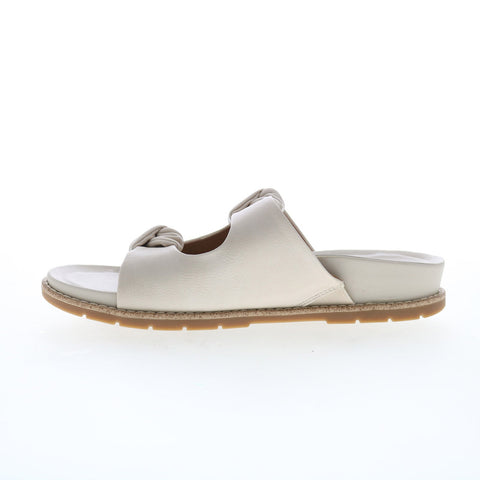 Eurosoft Golden ES0034411 Womens Beige Nubuck Slip On Slides Sandals Shoes