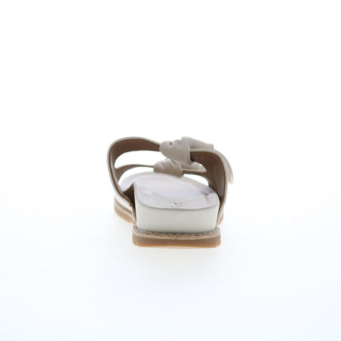 Eurosoft Golden ES0034411 Womens Beige Nubuck Slip On Slides Sandals Shoes