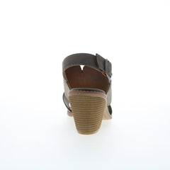 Eurosoft Taite ES0035408 Womens Gray Suede Strap Heeled Sandals Shoes