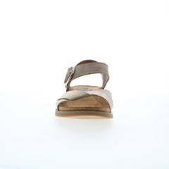 Eurosoft Galiana ES0036394 Womens Brown Leather Strap Strap Sandals Shoes