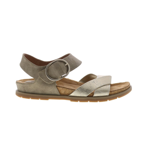 Eurosoft by Sofft Galiana ES0036394 Womens Brown Leather Strap Sandals Shoes
