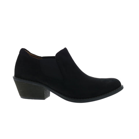 Eurosoft by Sofft Aillie ES0036901 Womens Black Suede Ankle & Booties Boots
