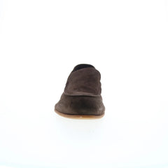Di Bianco Etna Suede Mens Brown Suede Loafers & Slip Ons Casual Shoes