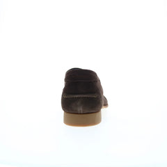 Di Bianco Etna Suede Mens Brown Suede Loafers & Slip Ons Casual Shoes