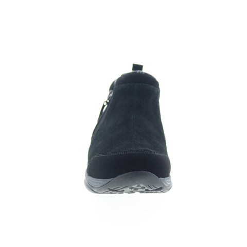 Easy Spirit Evony 8 SEEVONY8 Womens Black Wide Nubuck Casual Dress Boots