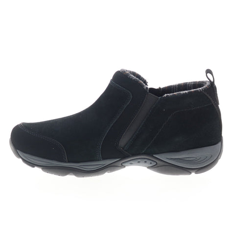 Easy Spirit Evony 8 SEEVONY8 Womens Black Wide Nubuck Casual Dress Boots