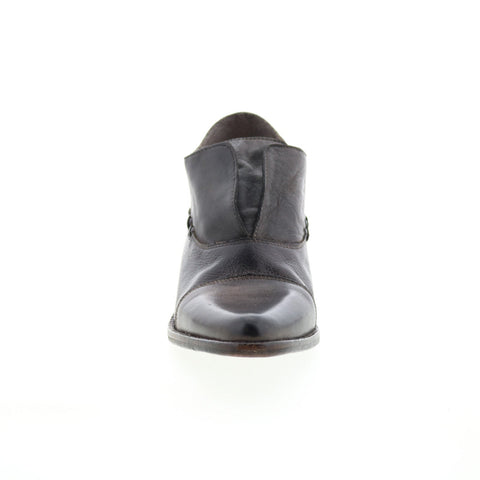 Bed Stu Helen F327007 Womens Black Leather Oxfords & Lace Ups Casual Shoes