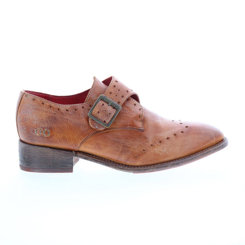 Bed Stu Cossete F328019 Womens Brown Leather Oxfords & Lace Ups Casual Shoes
