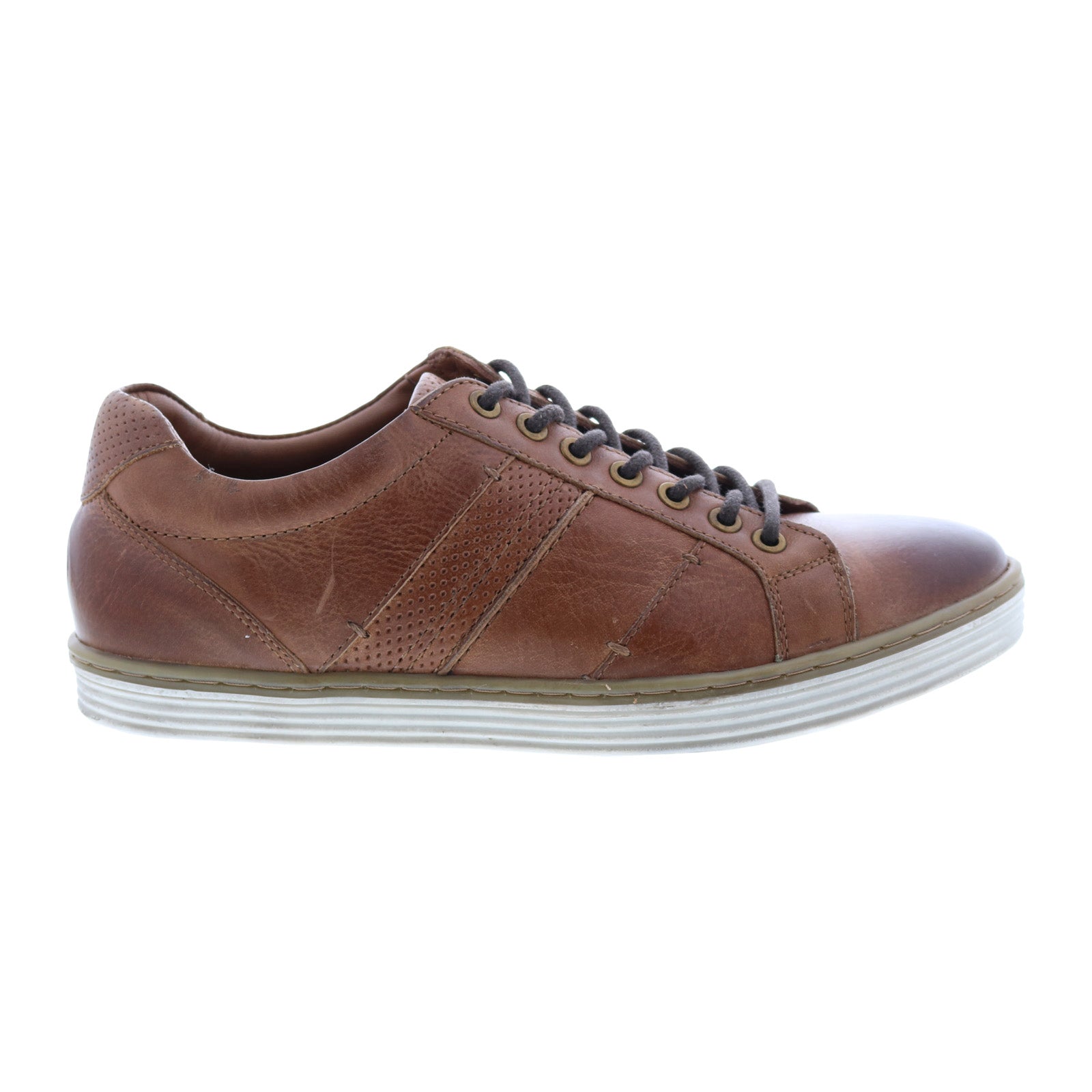 Roan by Bed Stu Eli F800406 Mens Brown Leather Lifestyle Sneakers Shoes