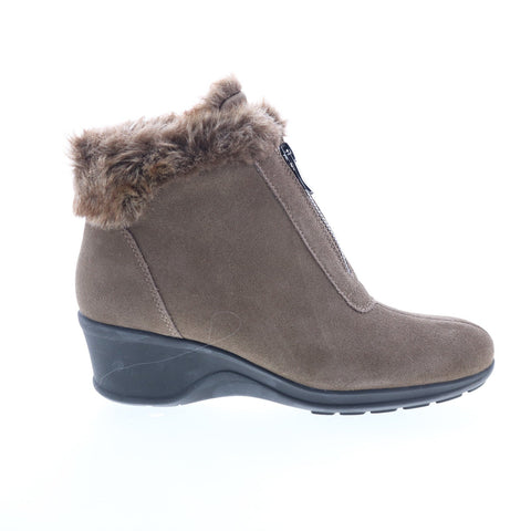 Easy Spirit Fairlae Martha Stewart SEFAIRLAE Womens Brown Casual Dress Boots