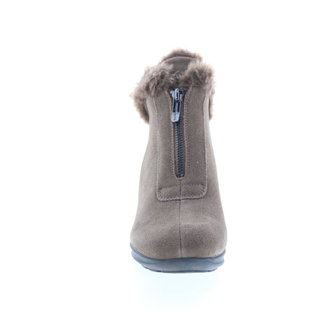 Easy Spirit Fairlae Martha Stewart SEFAIRLAE Womens Brown Casual Dress Boots