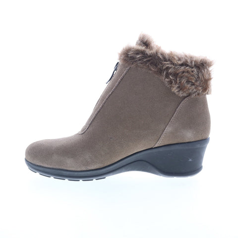 Easy Spirit Fairlae Martha Stewart SEFAIRLAE Womens Brown Casual Dress Boots