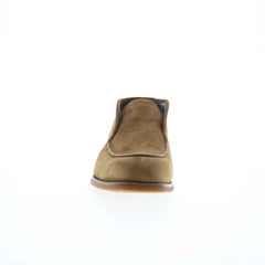 Di Bianco Fidenza Opera Go Rain Mens Brown Suede Slip On Ankle Boots