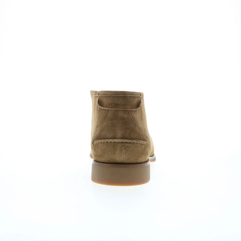 Di Bianco Fidenza Opera Go Rain Mens Brown Suede Slip On Ankle Boots