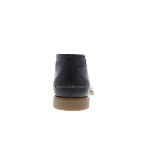 Di Bianco Fidenza Bello Seta Mens Brown Leather Slip On Ankle Boots