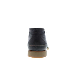 Di Bianco Fidenza Bello Seta Mens Brown Leather Slip On Ankle Boots