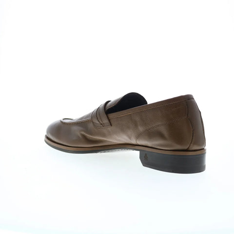 Di Bianco Firenze Gallizia SC546 Mens Brown Loafers & Slip Ons Penny Shoes