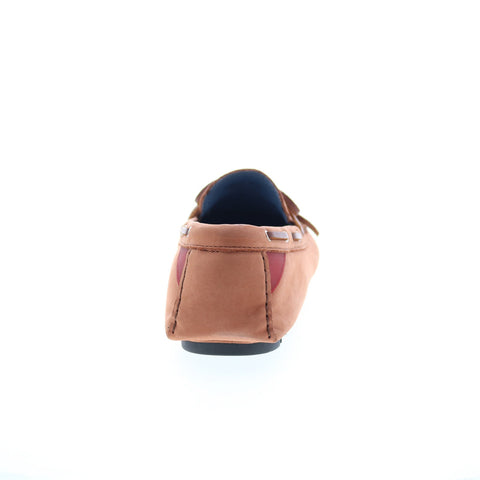 Robert Zur Frisco Mens Brown Nubuck Slip On Loafers & Slip Ons Boat Shoes