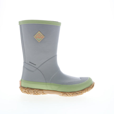 Muck Forager Mid Waterproof FRMW103 Womens Gray Synthetic Slip On Casual Boots
