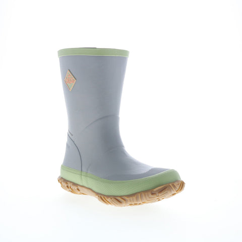 Muck Forager Mid Waterproof FRMW103 Womens Gray Synthetic Slip On Casual Boots