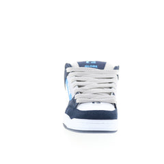 Globe Tilt GBTILT Mens Blue Leather Lace Up Skate Inspired Sneakers Shoes