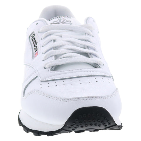 Reebok Classic Leather Ftwr White Core Black Size 8
