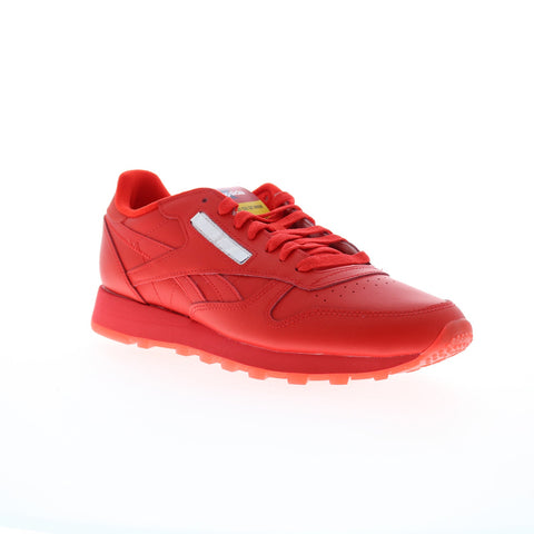 Mens red reebok trainers online