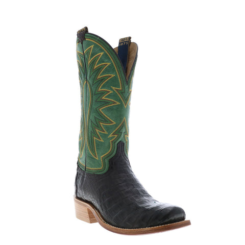 Hyer Spearville 13" HM12006 Mens Brown Caiman Leather Western Cowboy Boots