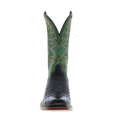Hyer Spearville 13" HM12006 Mens Brown Caiman Leather Western Cowboy Boots