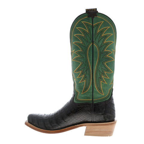 Hyer Spearville 13" HM12006 Mens Brown Caiman Leather Western Cowboy Boots